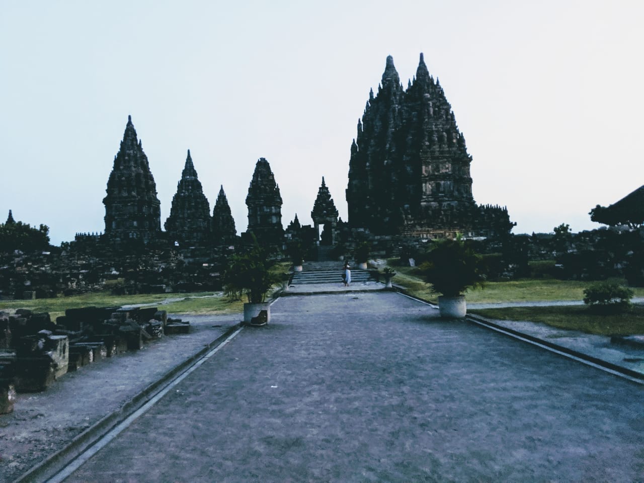 Prambanan, an ancient 9th century Hindu temple is a UNESCO World Heritage site