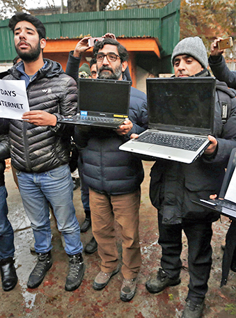 Last Friday, the Supreme Court directed the Centre to review all restrictions in place in Kashmir within a week.