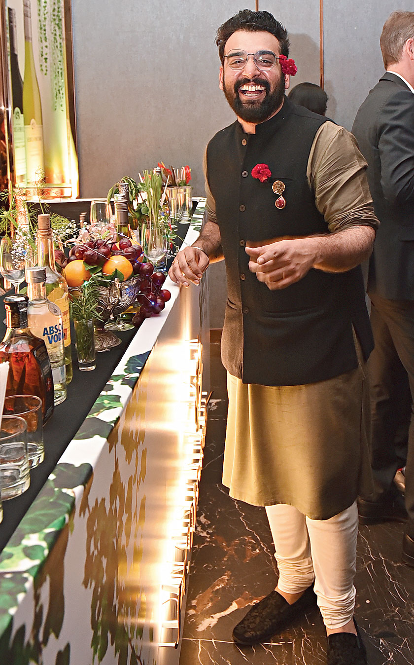 Rohan Arora at the bar