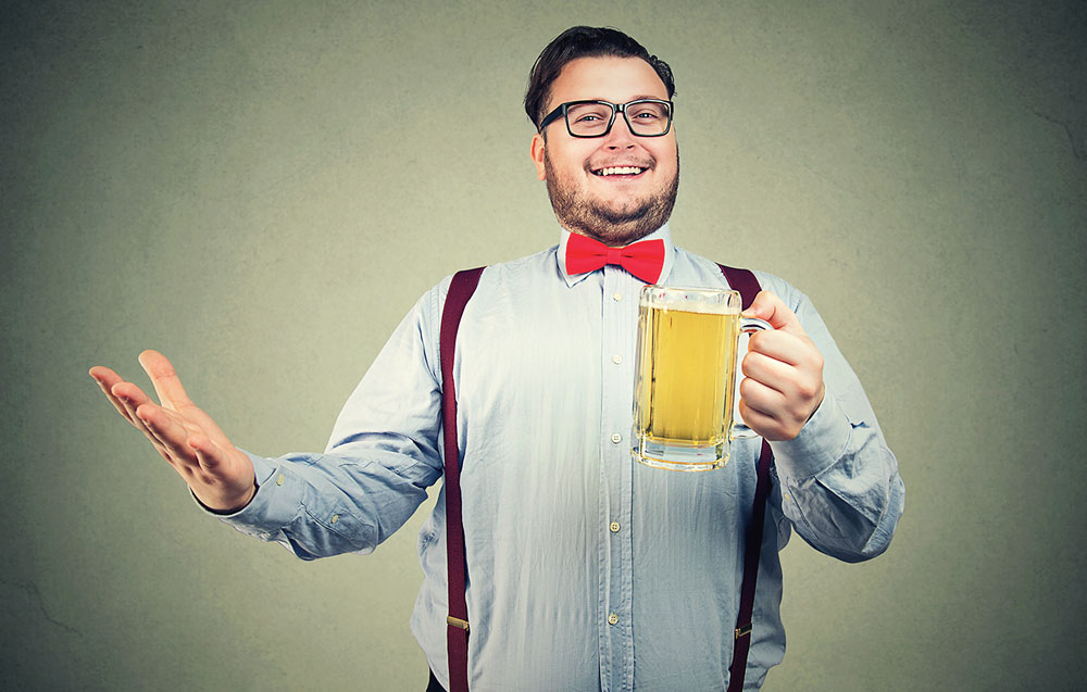 We now have a pill to kill the beer belly. Cheers!
