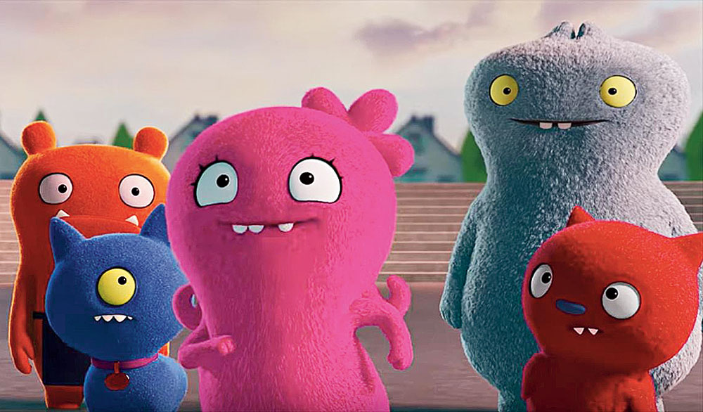Ugly Dolls: Its neon colors reminds you of Candy Crush