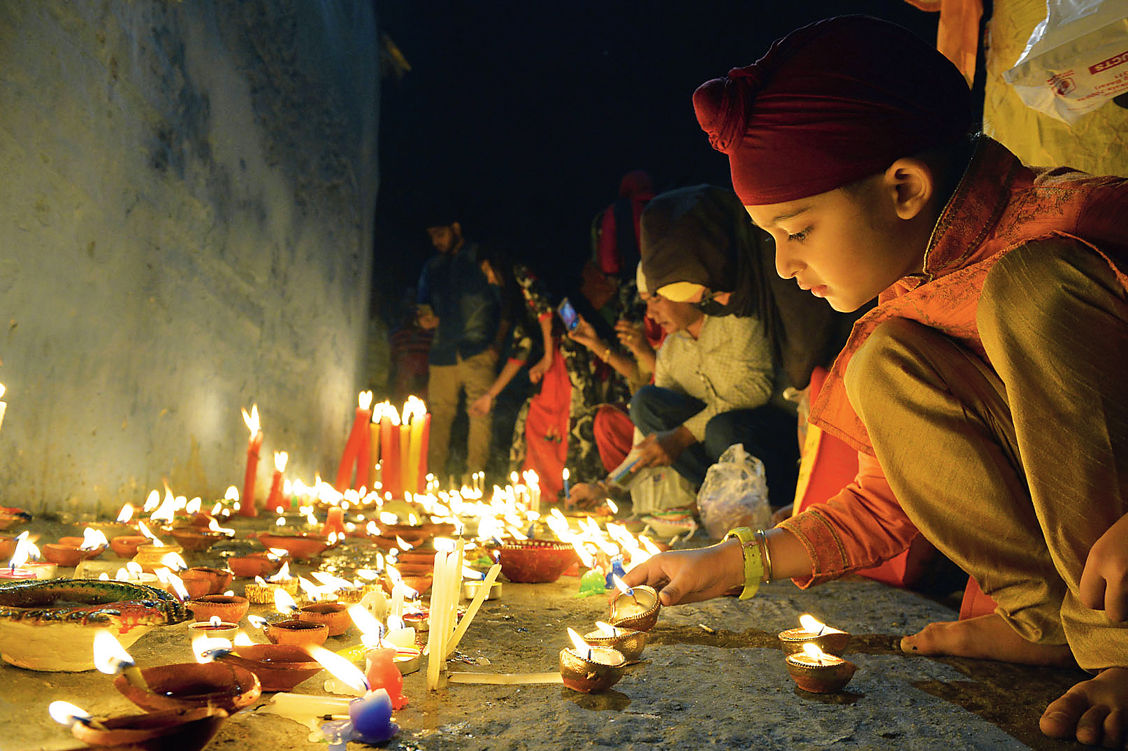 Sikh community Sikh festival of lights is Bandi Chhor Diwas