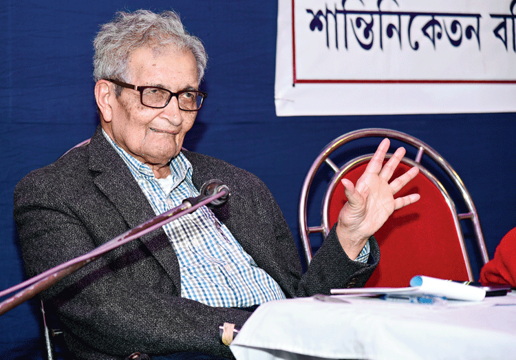 Santiniketan | Amartya Sen draws comparison with Bangladesh - Telegraph ...