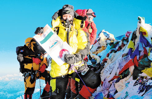 Mother of two attempts Everest triple triumph - Telegraph India