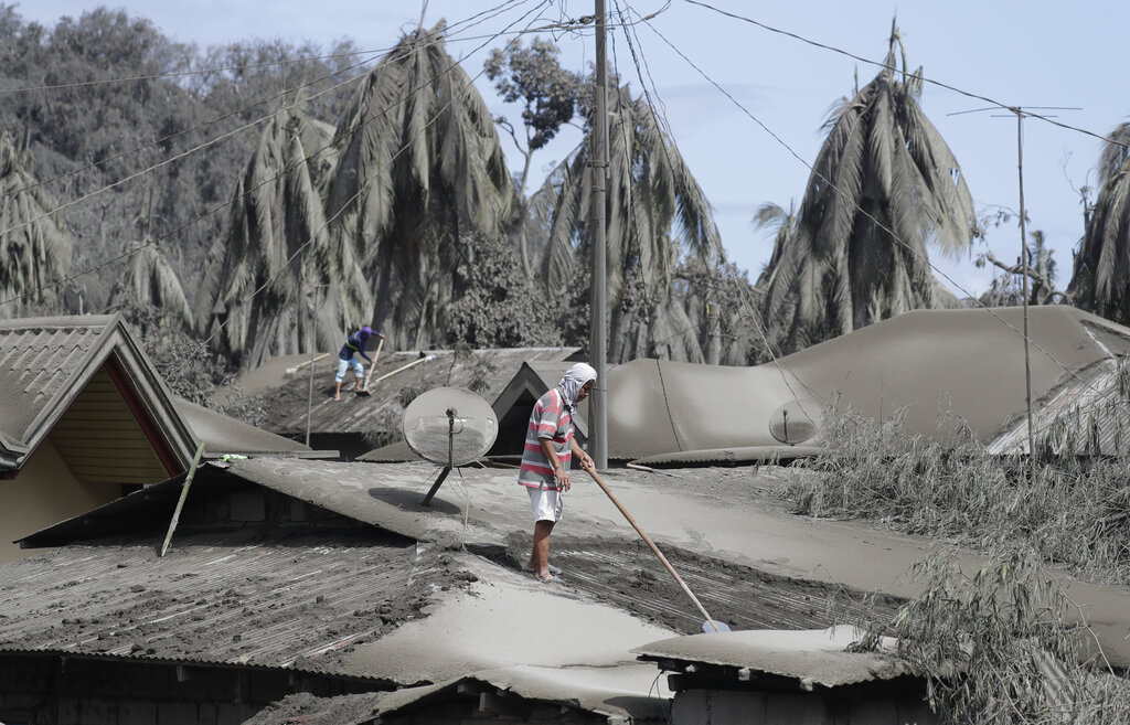 natural disaster | It's risky, but villagers made Philippine volcano ...