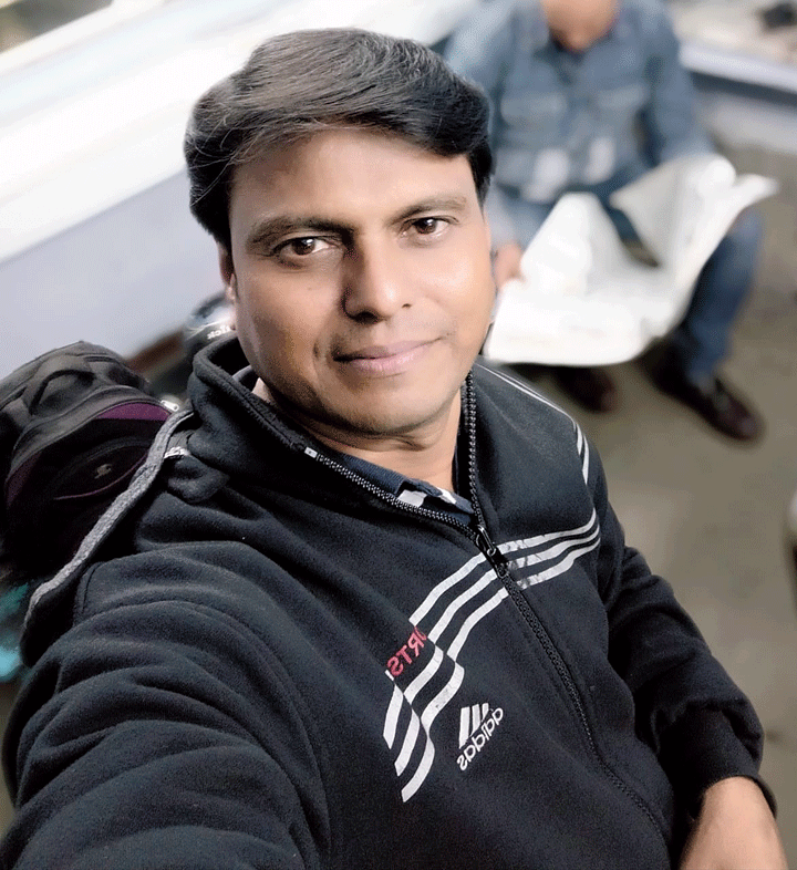 Amit Kumar, industrial unit employee