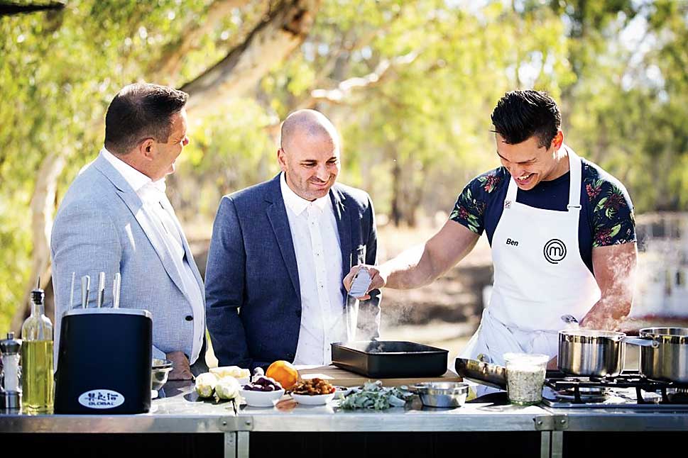 Gary Mehigan Masterchef Australia s Ice Cream King Ben Ungermann