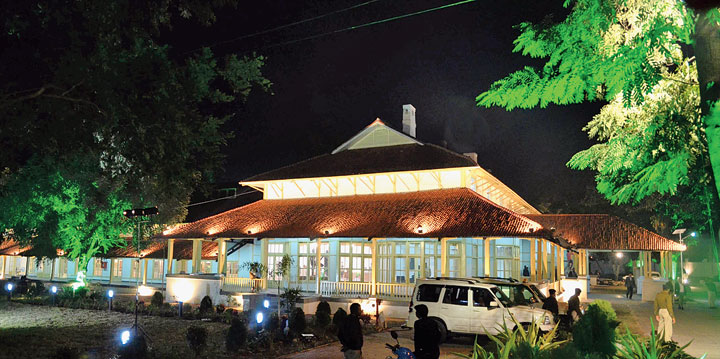 Audrey House, where the conference would be held, in Ranchi 
