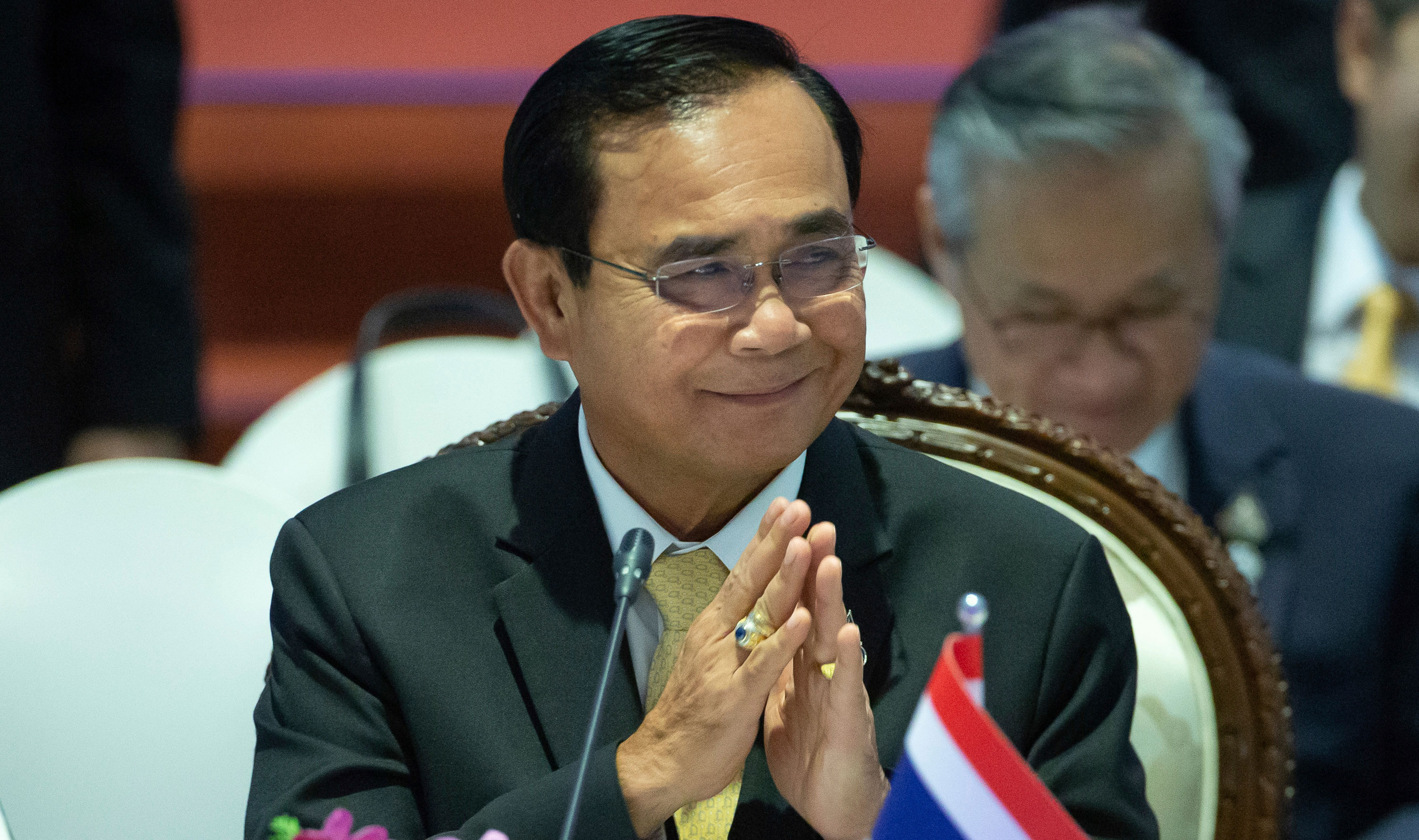 Thailand’s Prime Minister Prayuth Chan-ocha at the Asean Business and Investment Summit 2019 in Bangkok on Sunday. 