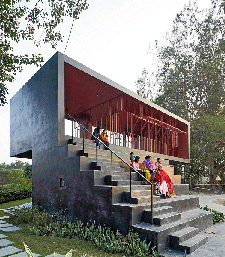 A clubhouse for Saptagram Coaching Club.