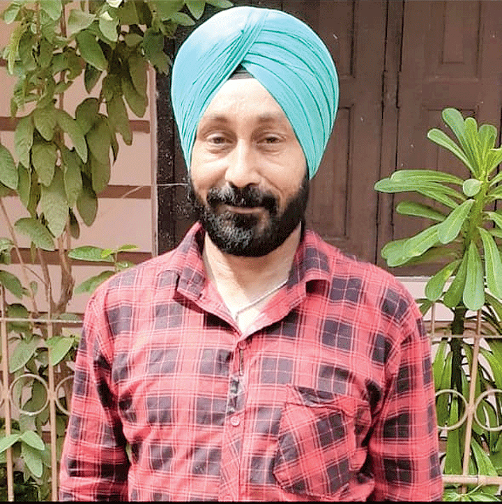 Rajendra Singh, auto-driver and resident of Hume Pipe Basti