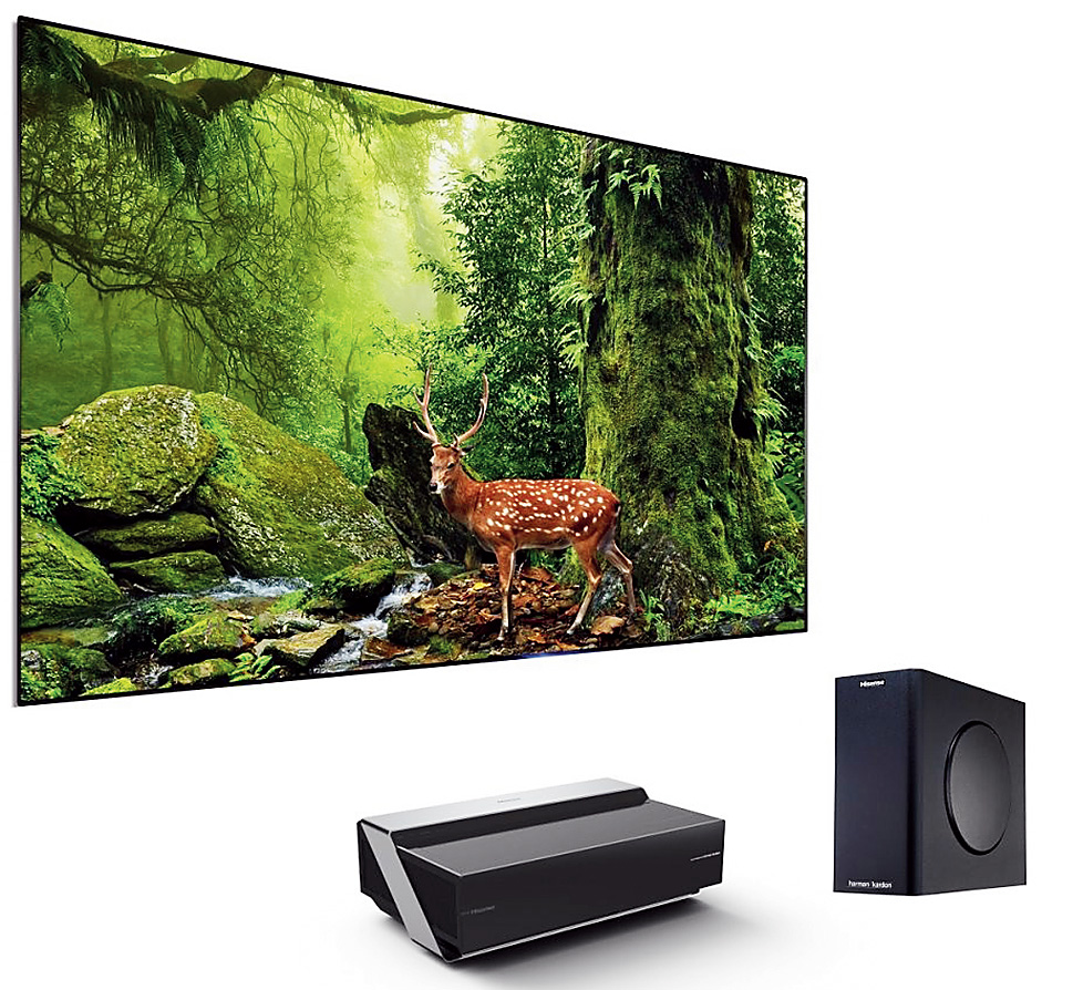 The H8F series Android TV has Google Assistant voice control built-in and the set also works with Amazon Alexa