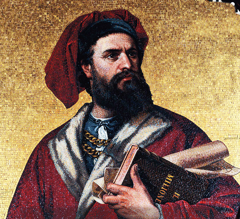 Marco Polo, the Italian merchant and explorer, dies on January 8 in 1324.