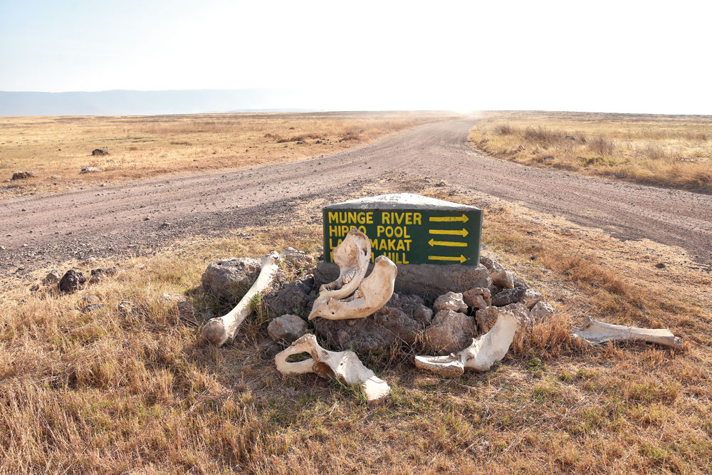 One of the entry points to the Ngorongoro Conservation Area