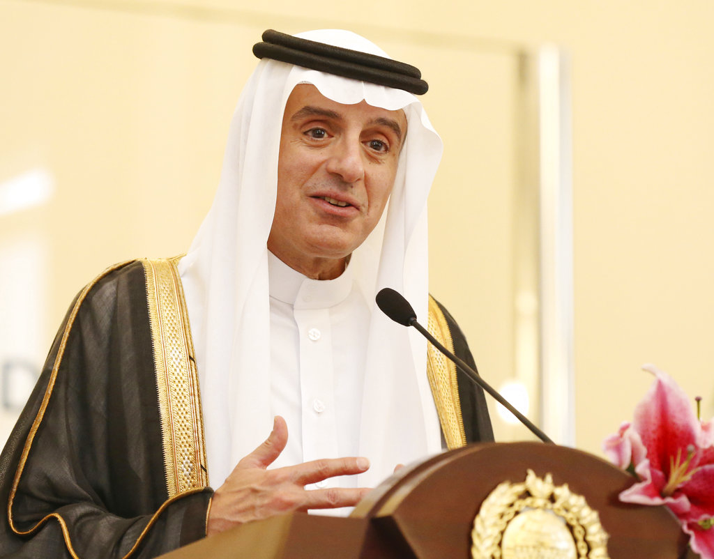Saudi Arabia's Foreign Minister Adel al-Jubeir vowed that the kingdom is determined to bring Khashoggi's killers  to justice
