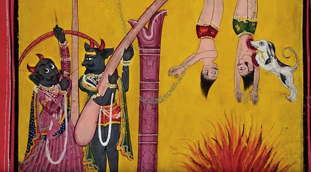 Hell's corridor: Revati Laul used Karni Bharni art for the crowdfunding campaign of her book  
