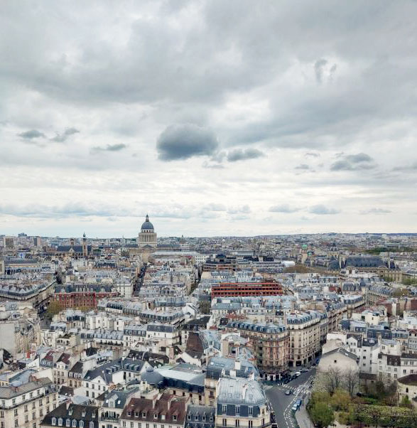 Wide-angle view