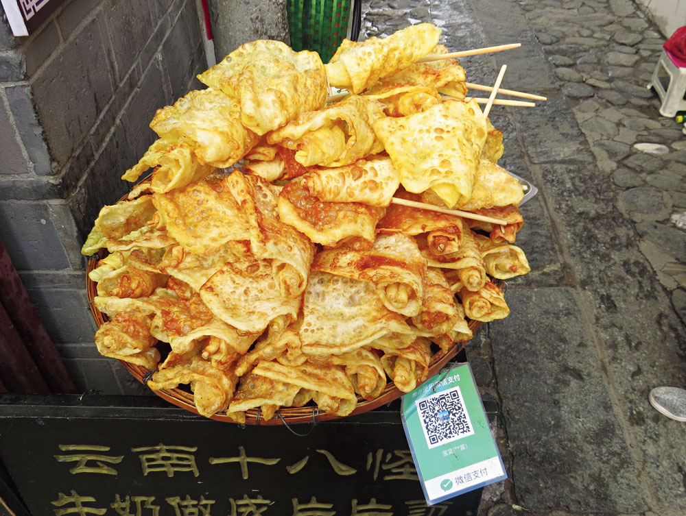 Before you head to China, download WeChat, using which you can even pay for the street food in Dali