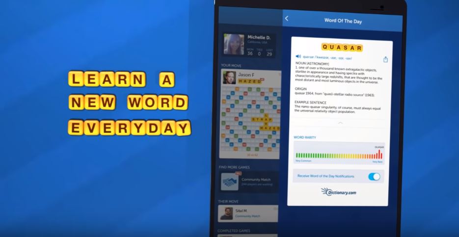 Rally together your mother, aunt, distant cousin, co-worker, boss or neighbour in a frustrating spelling game that will want to make you want to end friendships and cry foul. You have to create words out of the letters that you are issued, and let’s face it, there are only so many words that you can fit the letter Z into.  Either way, it’s a nice way to feel more connected with friends and get some smack talk going, using new words!