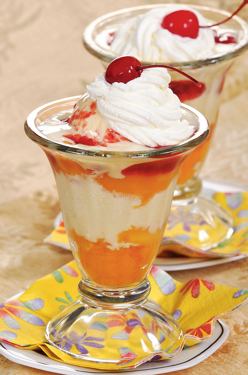 Peach Melba