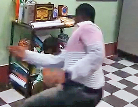 Bengal sends a district magistrate on leave after viral assault video
