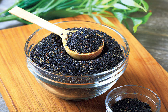 Kala til is common in Indian kitchens