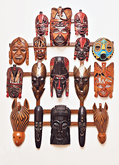 Gambhira | Lieutenant General Anil Chauhan collection of masks from ...