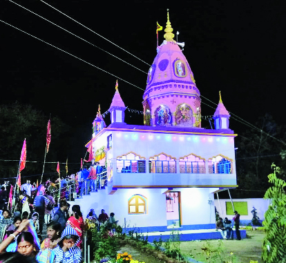 Hanuman shrine at Sindhri in Barabazar.