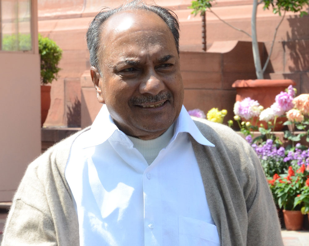 Senior Congress leader A. K. Antony