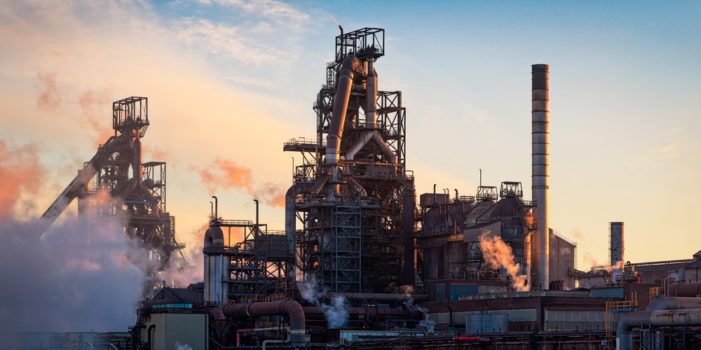 The Tata Steel plant in Port Talbot
