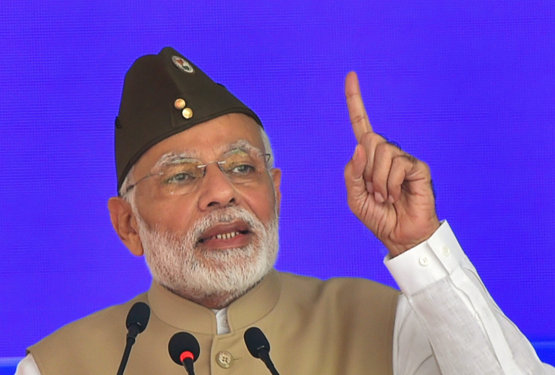 Modi in Red Fort on Sunday