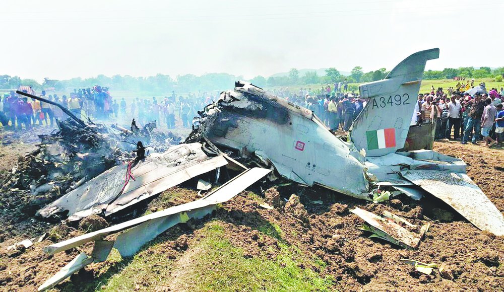 recent plane crashes india