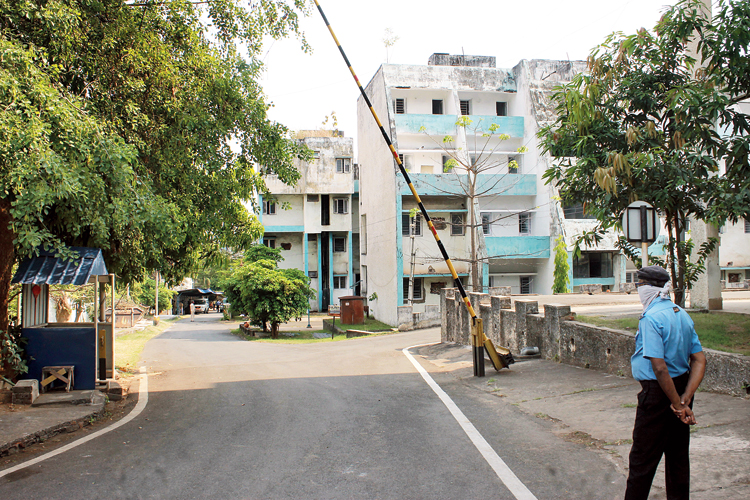 Old Professional Flat in Kadma, Jamshedpur, on Monday.