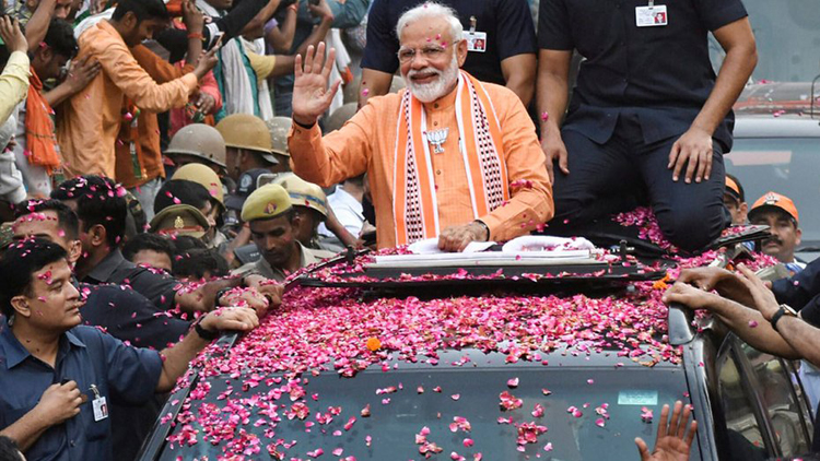 The dress code is for visitors to the temple in Varanasi, Prime Minister Narendra Modi’s parliamentary constituency