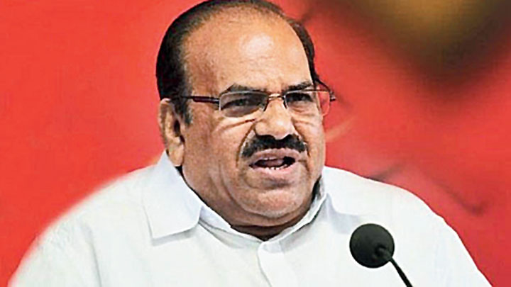 A sexual harassment case has been registered against the eldest son of party state secretary, Kodiyeri Balakrishnan (in picture).