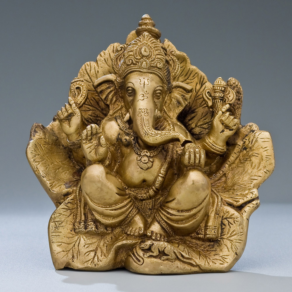 An idol of Lord Ganesha.