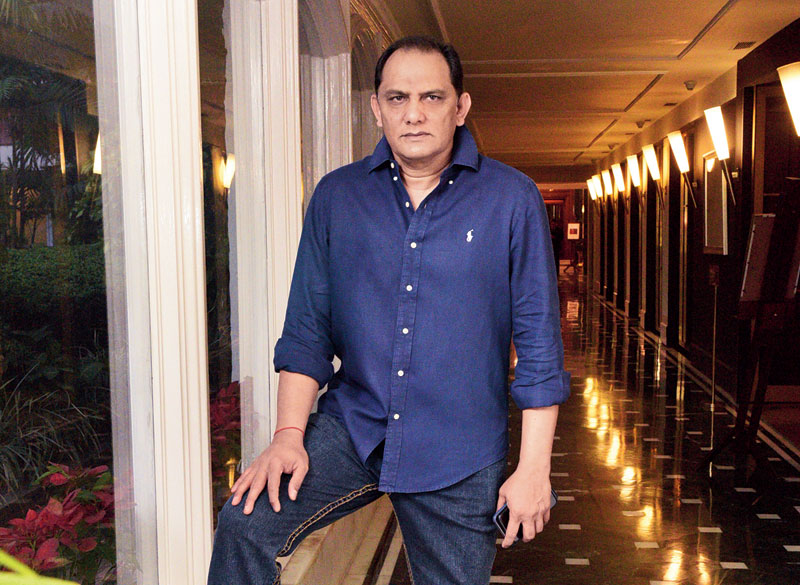 Quite a stylebhai in his playing days, as elegant as his batting, Mohammed Azharuddin, cut a natty picture in smart casuals.