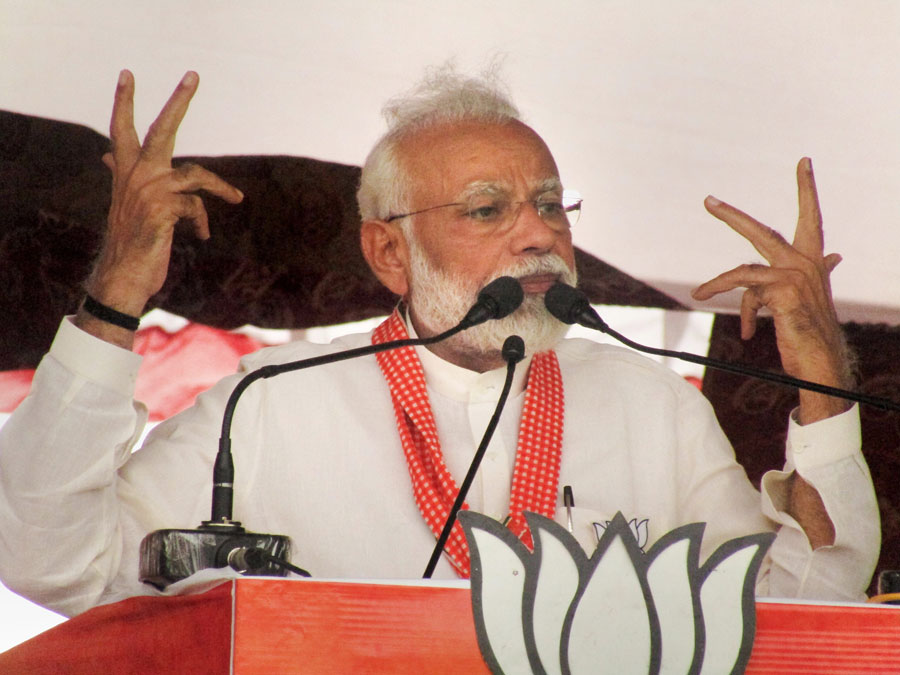 Heading into the home stretch in 2019, it’s hard to know if Narendra Modi’s non-stop stump speeches are making the difference for the BJP. 