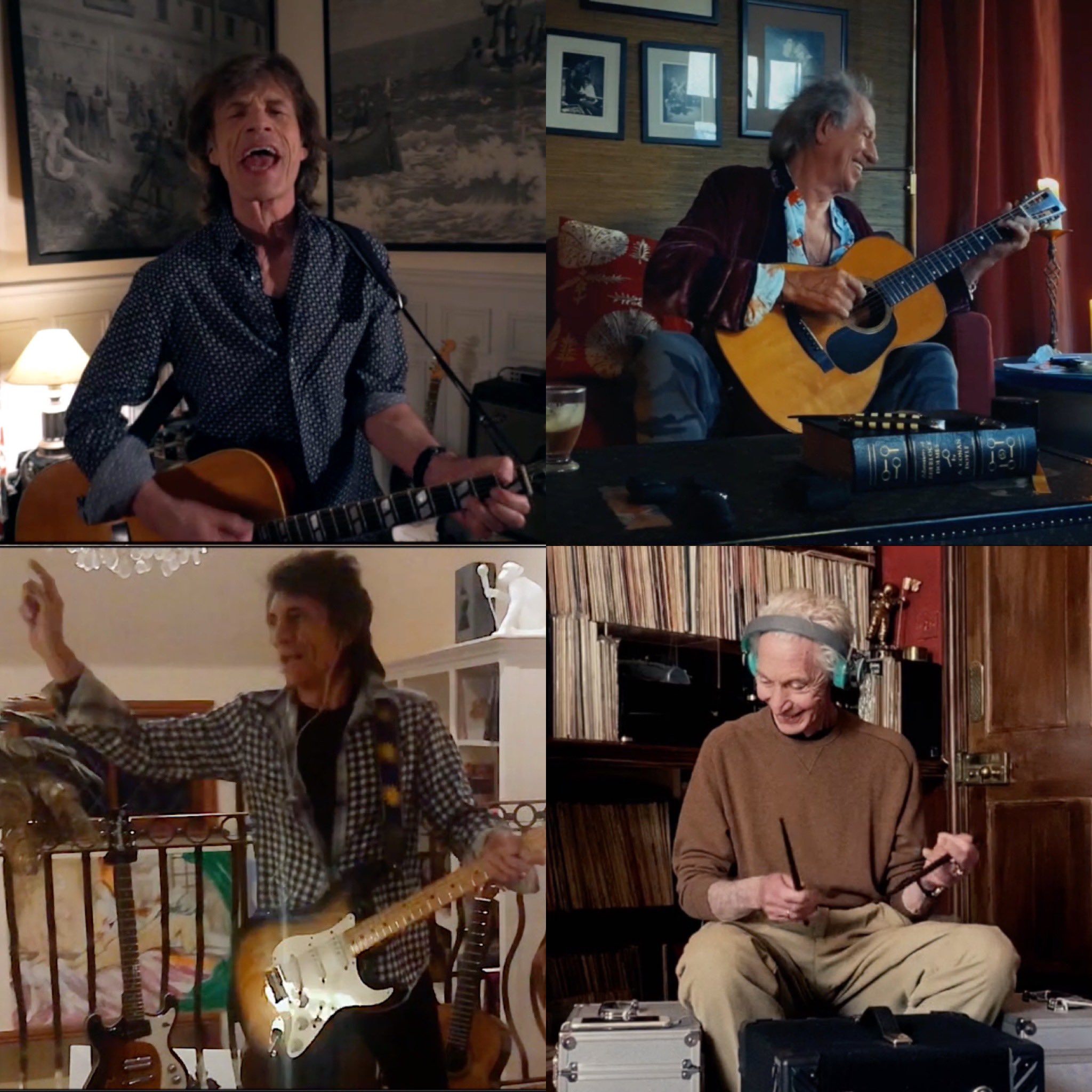 The Rolling Stones perform for One World: Together at Home