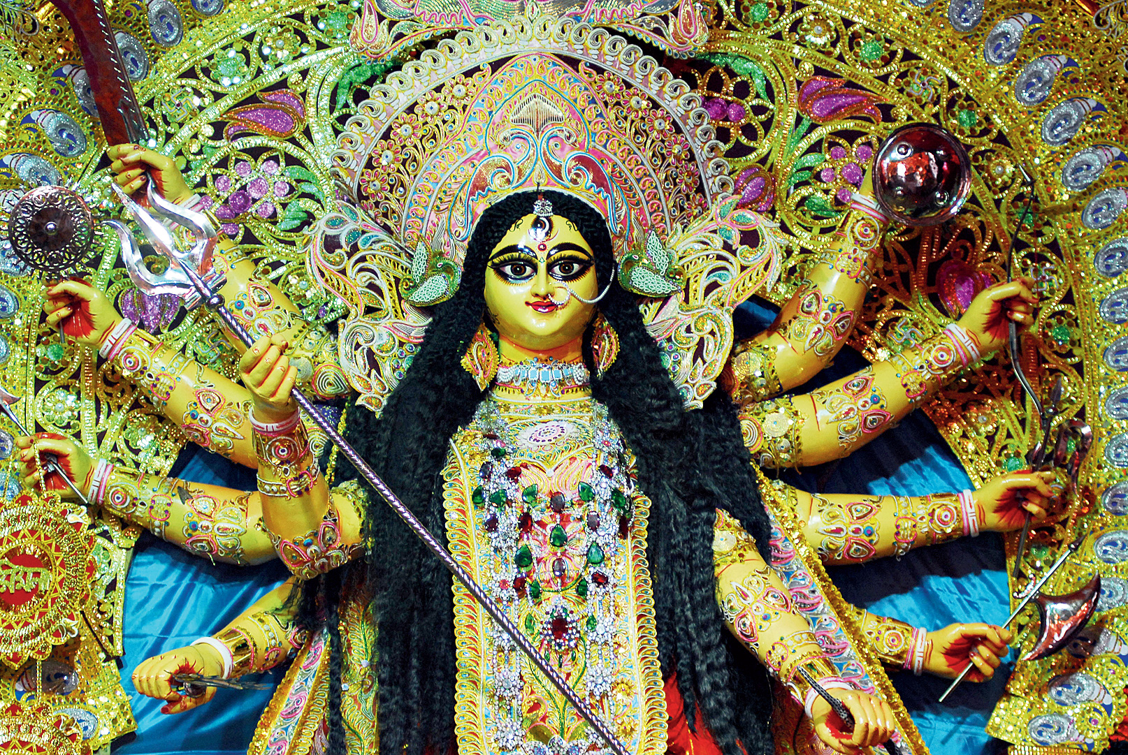 The Simla Byayam Samity idol.