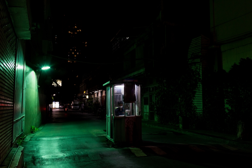 Streets of fear in Bangkok, a city popular with Chinese visitors from Wuhan, March 19, 2020