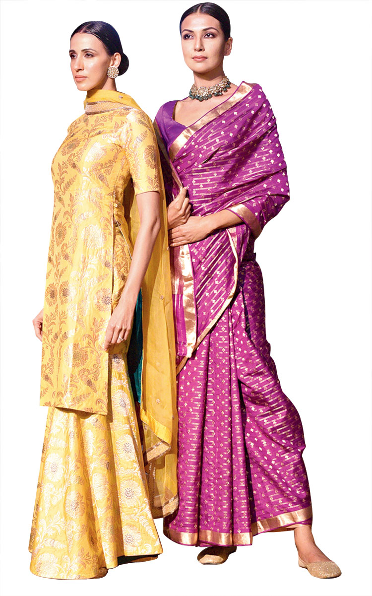 Models at The India Story Wedding Diaries