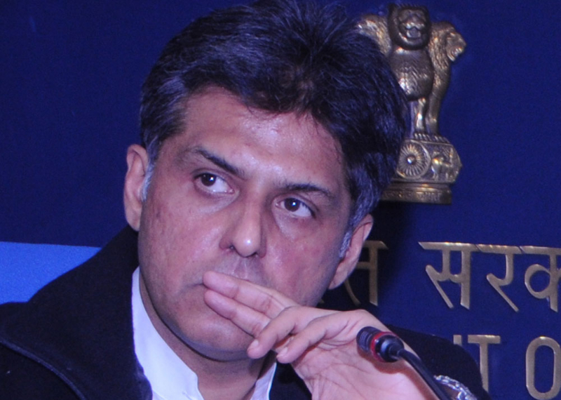 Congress spokesman Manish Tewari