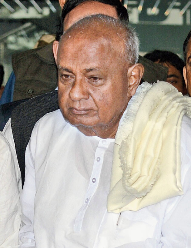 HD Deve Gowda had recently told a meeting of JDS state leaders they needed to go down to the grassroots well ahead of the by-elections.