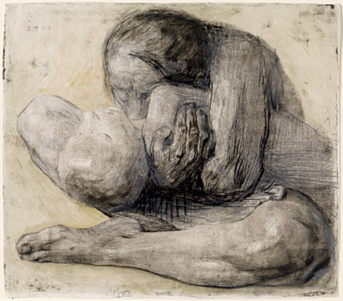 Woman with Dead Child by  Käthe Kollwitz  