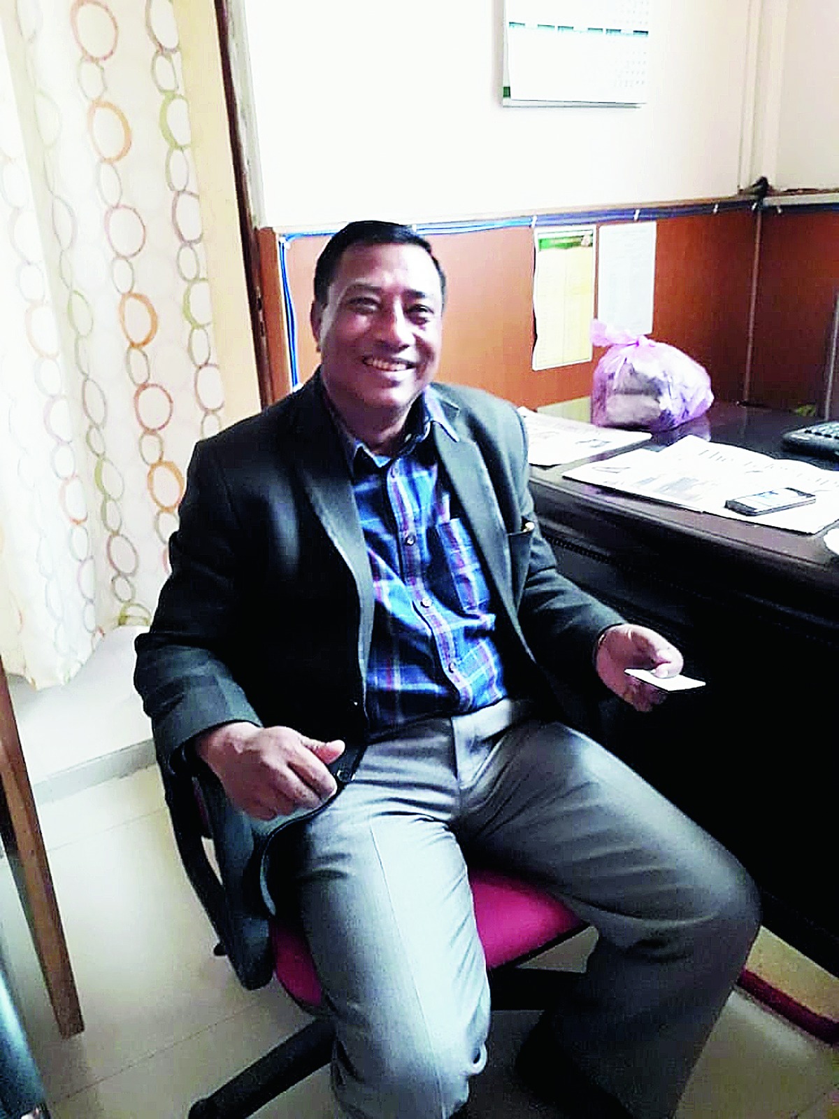 A.L. Hek is the BJP legislator and part of the Meghalaya Democratic Alliance (MDA) government