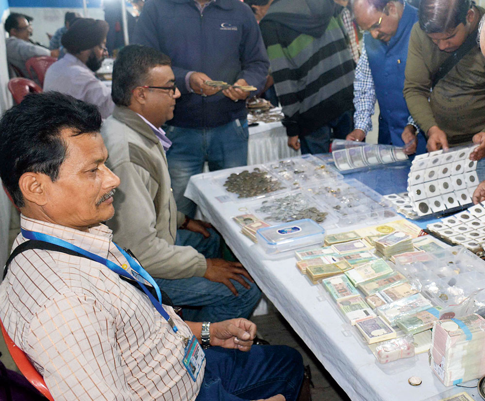 exhibition Rare coins exhibition in Jamshedpur Telegraph India