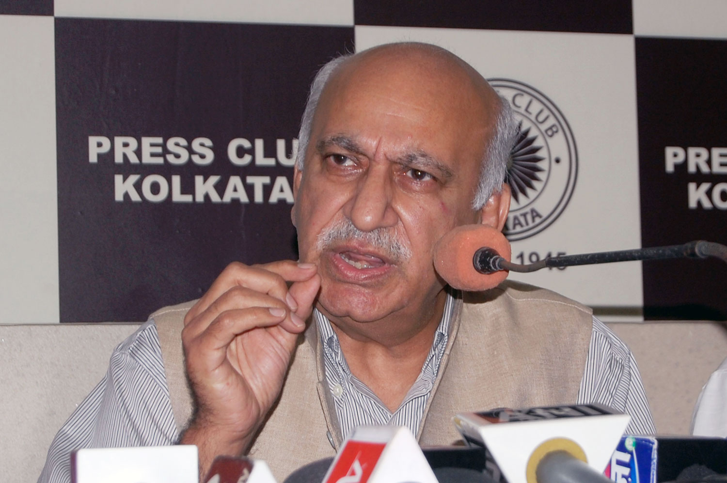 M.J. Akbar had filed the plaint on October 15, a day after returning from Africa on an official tour.
