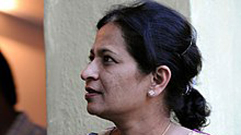 Hacker Syed Shuja also alleged that journalist Gauri Lankesh (above) had been murdered to prevent her from revealing the conspiracy, but offered no evidence.