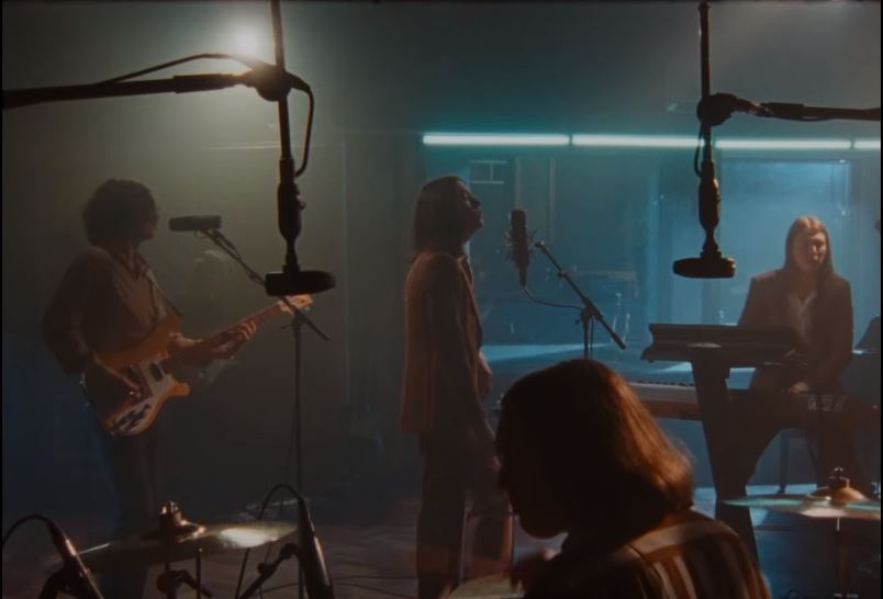 A still from Blossoms' If You Think This is Life music video